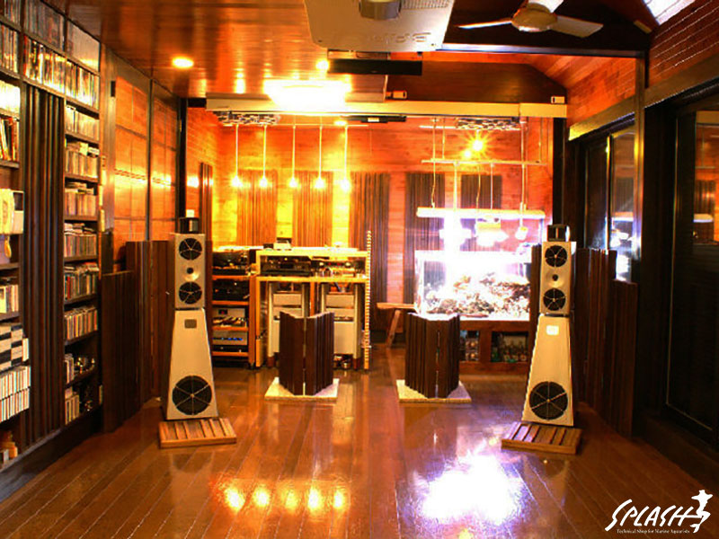 スプラッシュお客様オーバーフロー水槽