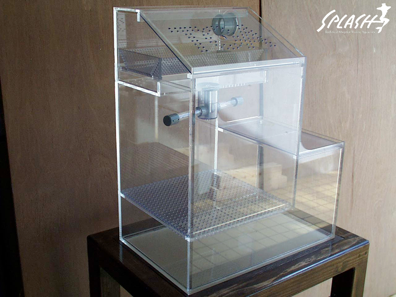 スプラッシュのオーバーフロー水槽は安心!安全!損害賠償保険にも加入済み